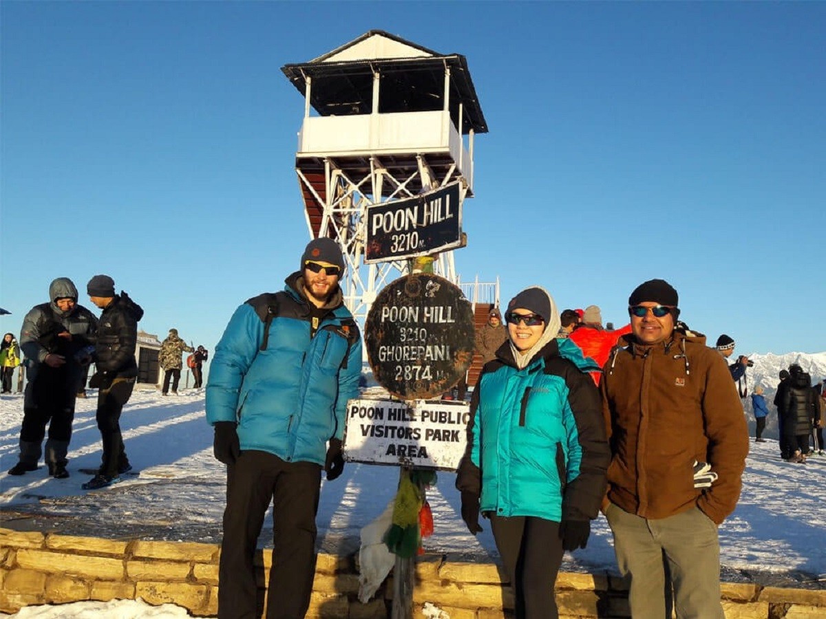 poon hill trek in winter season